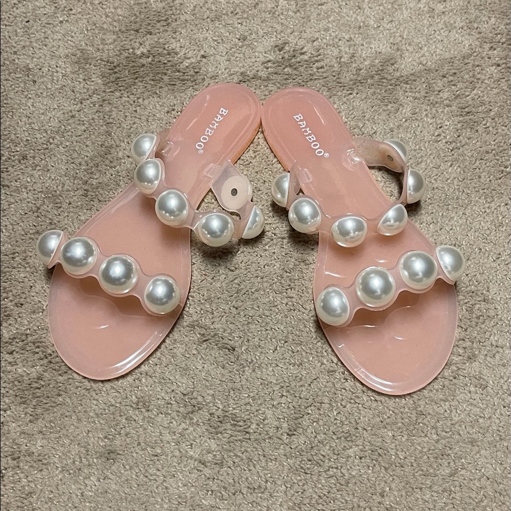 New Nude Jelly Sandals